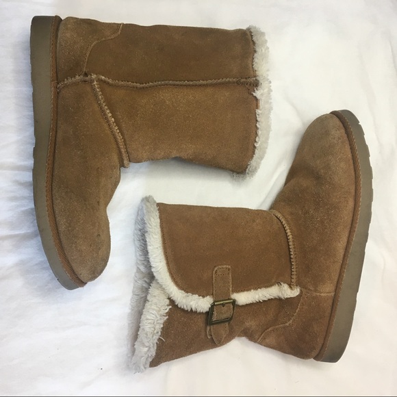 Canyon River Blues Buckle Suede Winter Boots, 7 - Picture 7 of 12